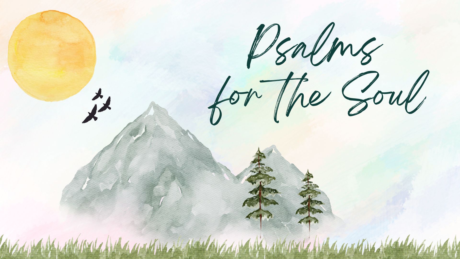 Sermon Series: Psalms for the Soul
